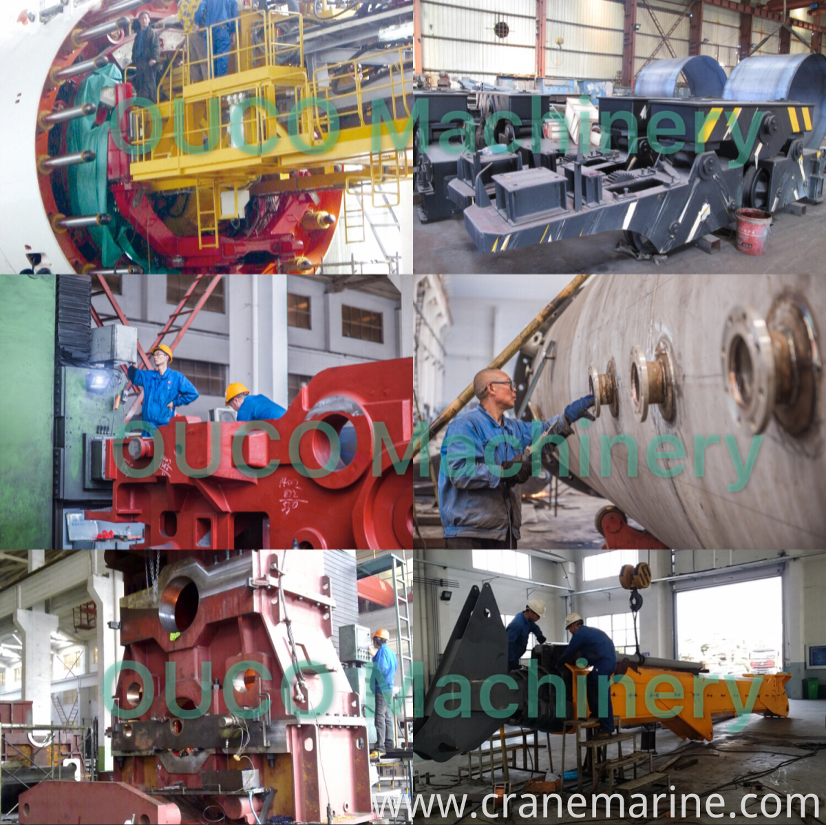 1ton 30 meters Telescopic marine crane with IACS certified